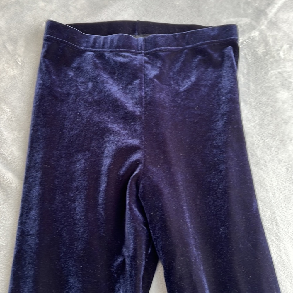 NWOT Blackmilk Velvet Deep Blue High Waisted Leggings ~ LIMITED Size Medium - Picture 6 of 15
